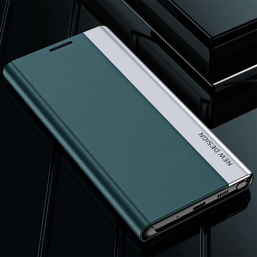 Galaxy S21 Series Leather Side Window Flip Case