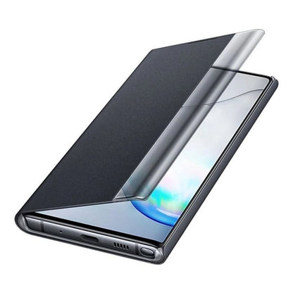 Galaxy S21 Series Leather Side Window Flip Case