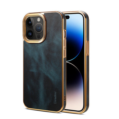 Leather Shockproof iPhone Case